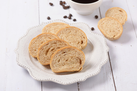 Whole wheat breadの写真素材