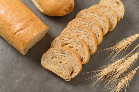 Whole wheat breadの写真素材