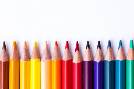 Colored pencilsの写真素材
