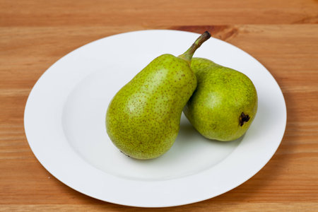 Two pearsの写真素材