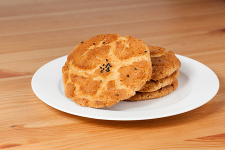 Chinese pasta dessert, which makes semi-finished
