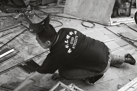 Aluminum alloy worker