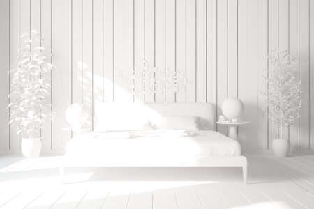 Modern interior design. 3D illustrationの写真素材