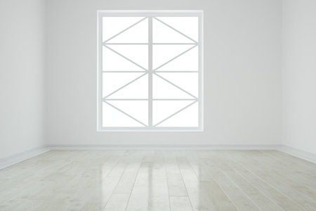 Modern interior design. 3D illustrationの写真素材
