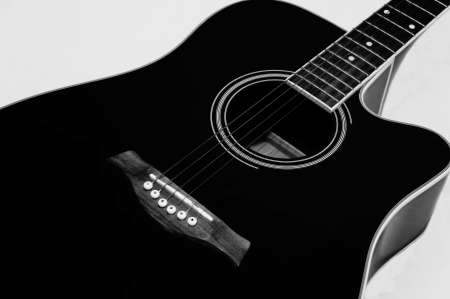 Acoustic guitar  の写真素材