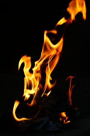 Concepts, abstract, flame