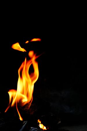 Concepts, abstract, flameの写真素材