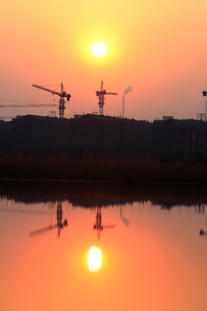  Construction site  の写真素材
