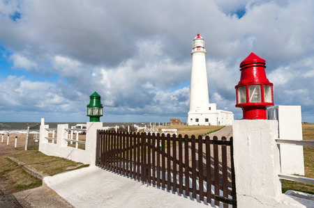 La Paloma lighthouse Uruguay, 1874  Active  The area was declared a national monument in 1976のeditorial素材