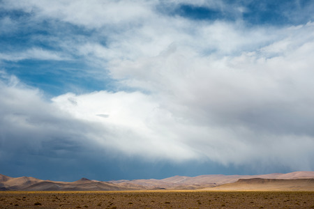 Northwest Argentina Desert Landscape near Salinas Grandesの写真素材