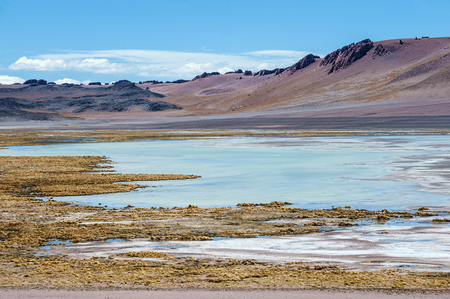 Cordillera de la Sal, west of San Pedro de Atacama, Atacama desert of Chileの写真素材