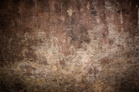 Dark Brown Wood Texture with Scratches as Background