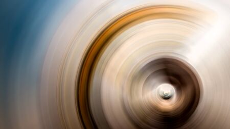 Abstract, colorful background of concentric circlesの写真素材