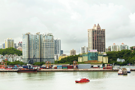 Zhuhai Jiuzhou port terminalsのeditorial素材