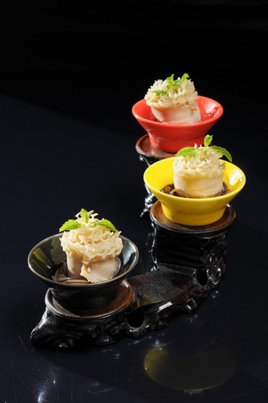 Pork tripe with sweet sauceの写真素材