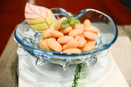 Honey beans cold dishes