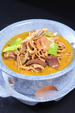 Seafood soupの写真素材