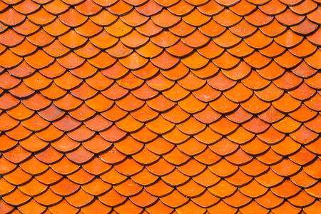 Thailand traditional roof of temple.の写真素材