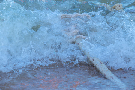 White Robe of Anchor on the beach.の写真素材