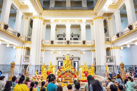 Wat Sothon, Chachoengsao, Thailand - JULY 14, 2018 : Wat Sothon Wararam Worawihan Temple in...
