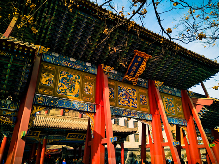 Du City God Temple, Xi'anのeditorial素材