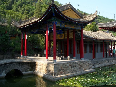 Huaqing Pool, Linyi District, Xi'anのeditorial素材