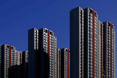 High-rise residential buildings in Xi'an city