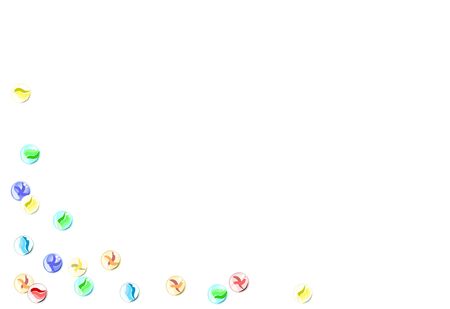 Glitter MarbleS Frameのイラスト素材