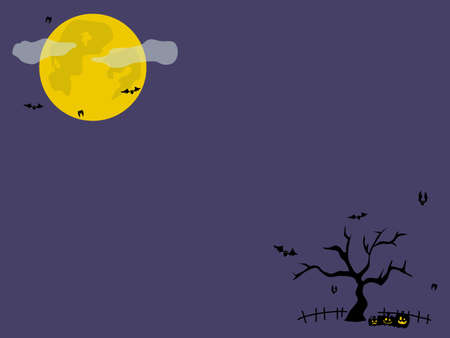 Halloween Image Background Illustrationのイラスト素材