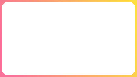 Vivid two-tone gradient frame background illustrationのイラスト素材