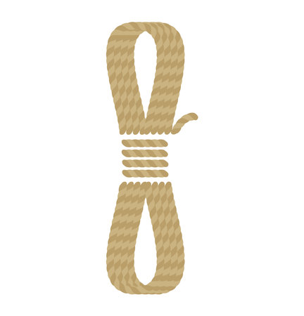 Rope illustrationのイラスト素材