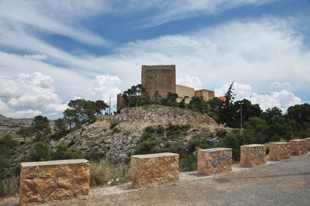 Castillo de la Mola and Santuario de Sta. Maria Magdalenaの写真素材