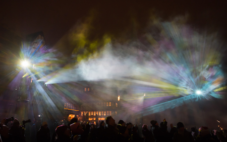 Luminale, Biennial for Light and Urban Design, MARCH 18-23, 2018, Frankfurt and Offenbach, Germanyのeditorial素材