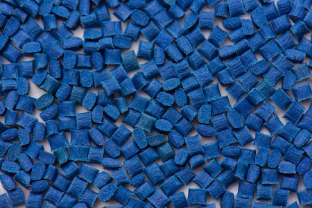 ultramarine blue plastic polymer resins with glass-fibre