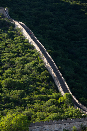 Summer China Beijing Mutianyu Great Wall scenery
