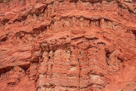 S101 Highway Hundred-Mile Danxia Landform Scenery, Xinjiang, China