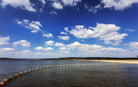 Spring Lakeの写真素材