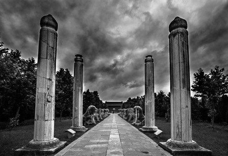 Ming Ancestors Mausoleumのeditorial素材