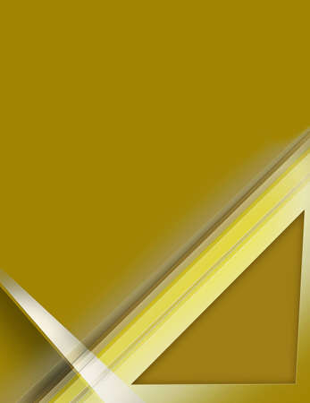 Abstract illustration, many brown color and some geometric formsの写真素材