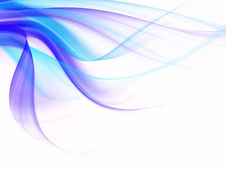 blue background abstract composition with flowing designの写真素材