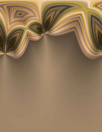 lines of fractal. abstract border.の写真素材