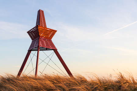 The Sea Mark in Loekkenの写真素材