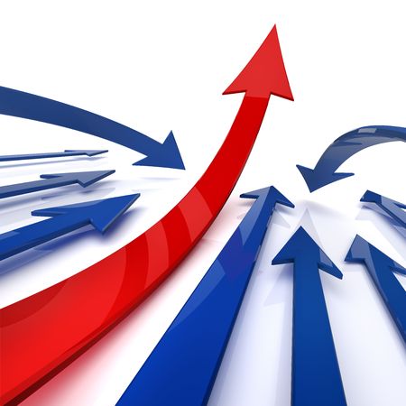 growth of your business. 3d. High resolution.の写真素材