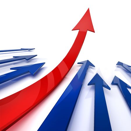 growth of your business. 3d. High resolution.の写真素材