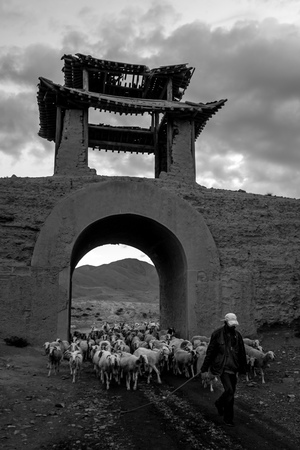 The ancient city of Shepherdの写真素材