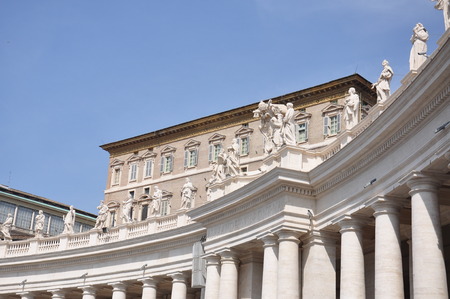 A corner of Basilica di San Pietro in Vaticanoのeditorial素材