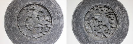 Chinese mythology sculptureの写真素材