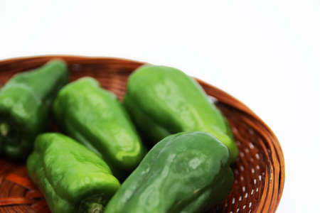 One cabbage on a wooden tableの写真素材