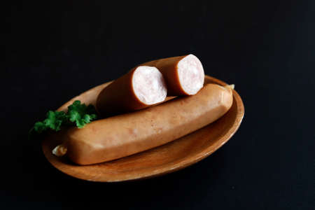 Multiple sausages on the table