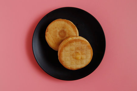 Imagawayaki a Japanese sweet on the table